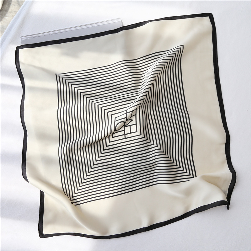Occupation simple new small square scarf
