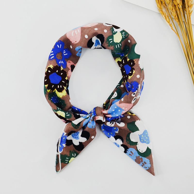 New fashion silk scarf wholesale square scarf