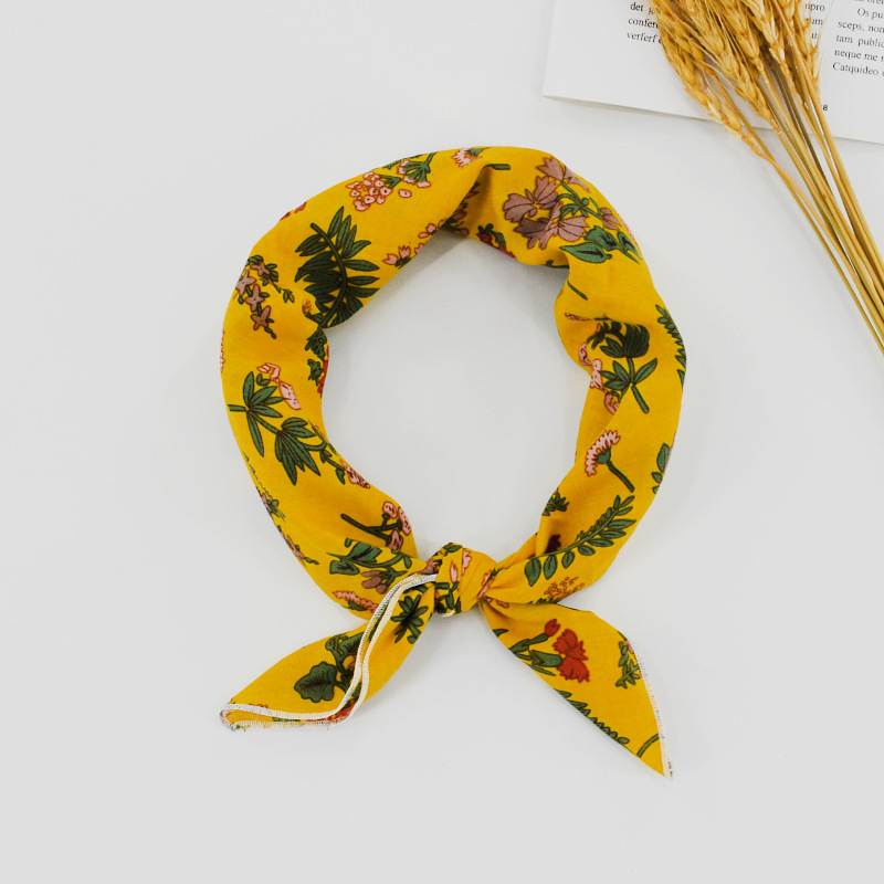New fashion silk scarf wholesale square scarf