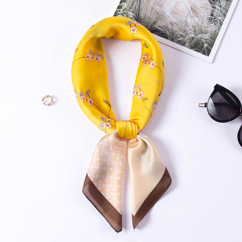 New 70cm printed scarf small square