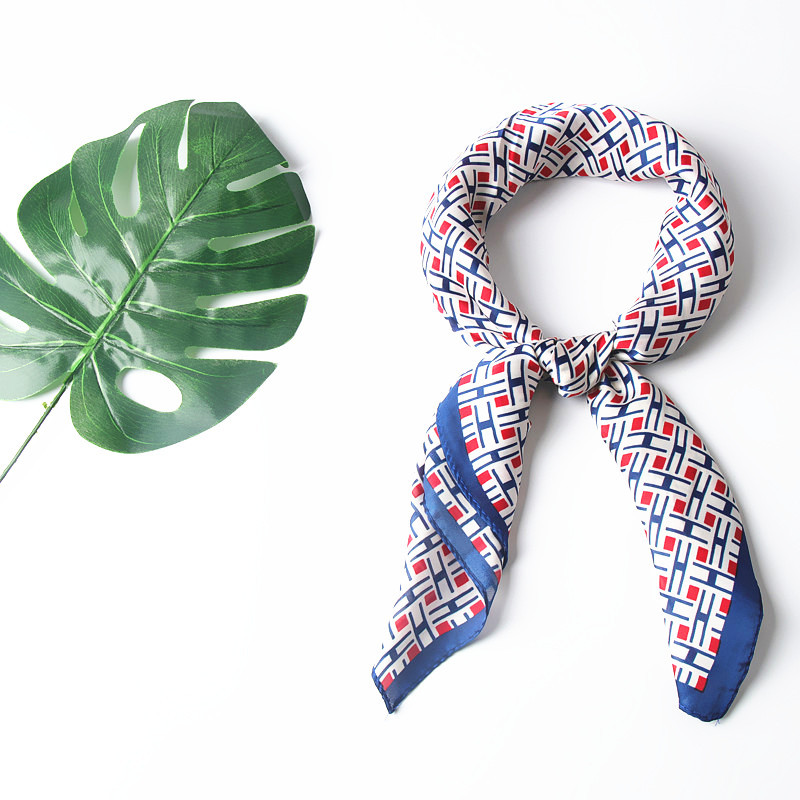 New dotted decorative square scarf