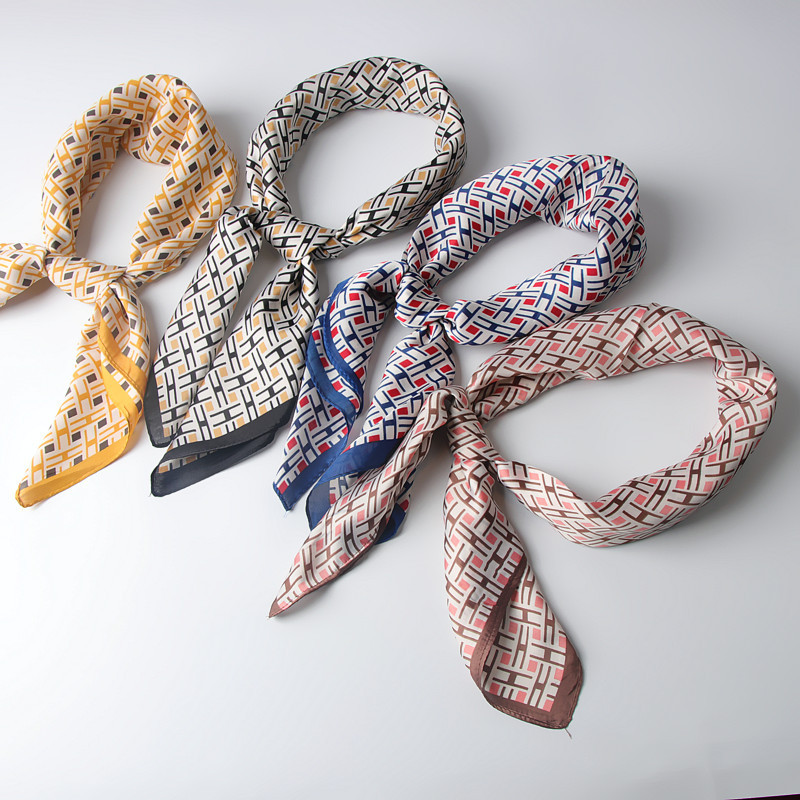 New dotted decorative square scarf