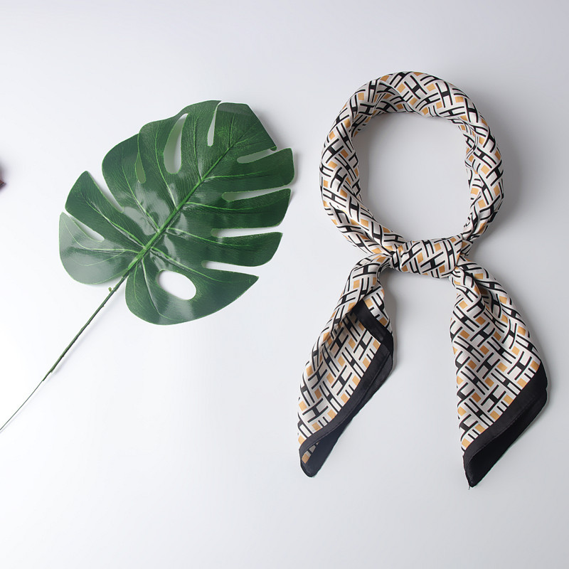 New dotted decorative square scarf