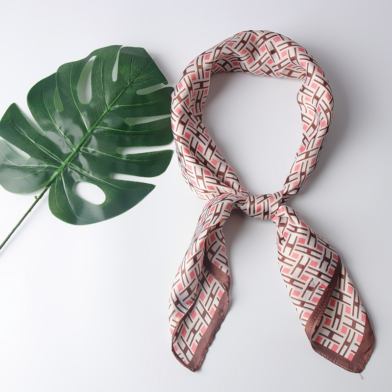 New dotted decorative square scarf