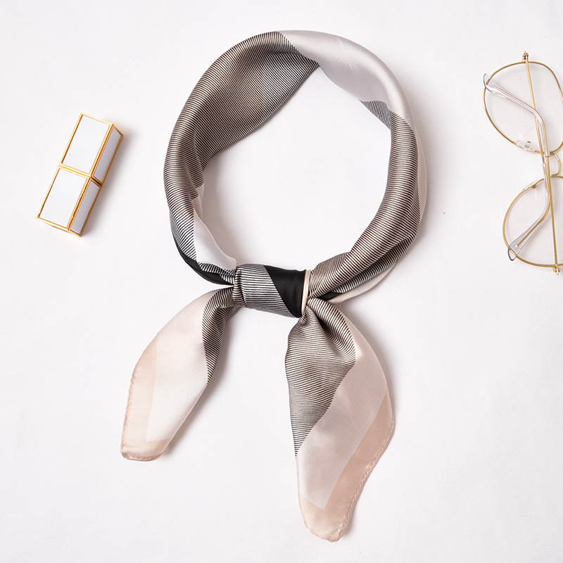 60cm silk scarf retro square scarf