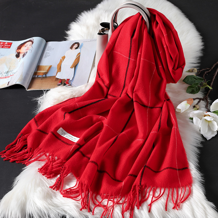 New plaid scarf wholesale