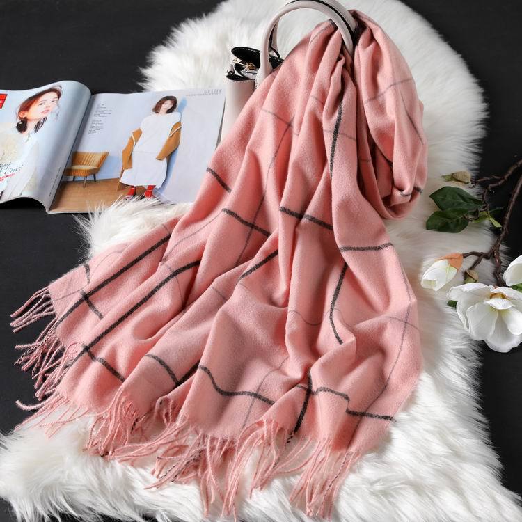 british plaid cashmere scarf