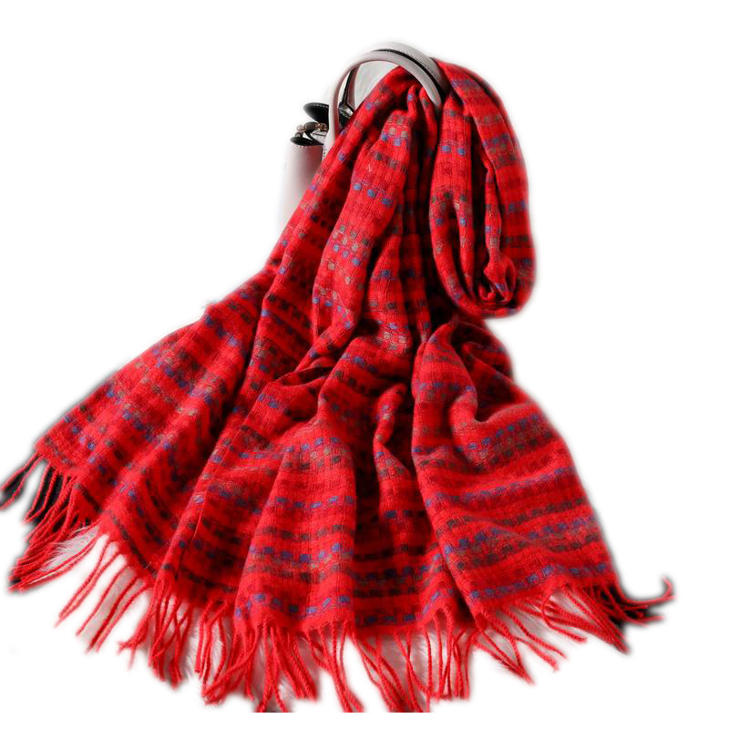 British cashmere plaid scarf