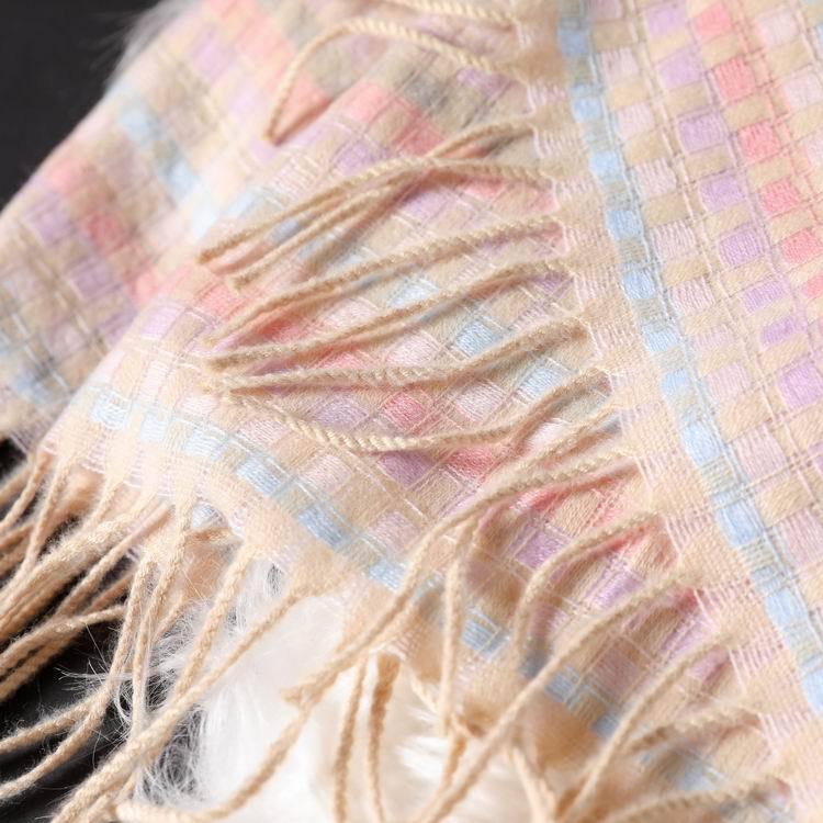 British cashmere plaid scarf