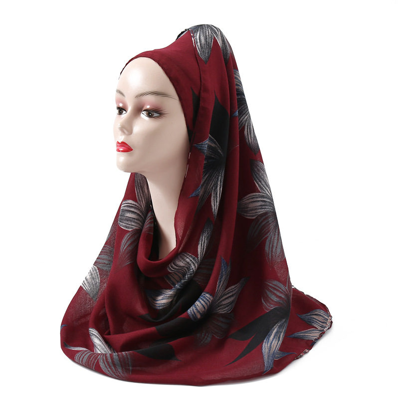 Printed tassel sunscreen shawl