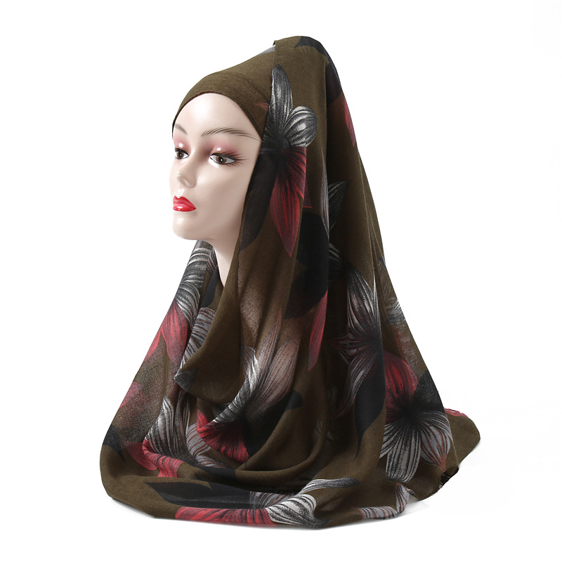 Printed tassel sunscreen shawl