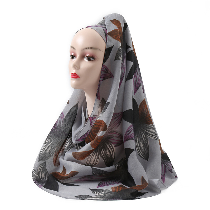 Printed tassel sunscreen shawl