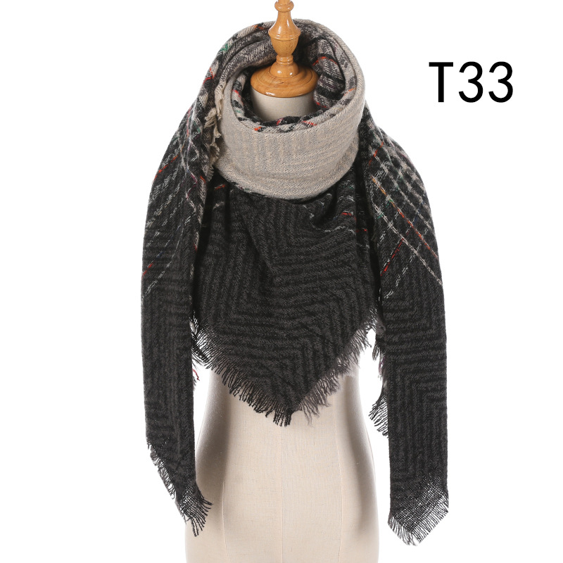 Fashion warm winter scarves