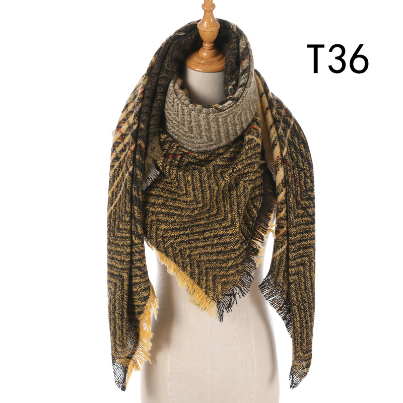 Fashion warm winter scarves