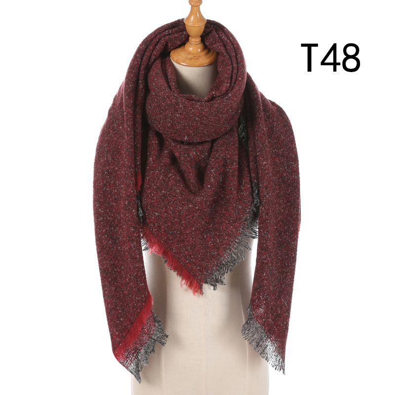 Fashion warm winter scarves