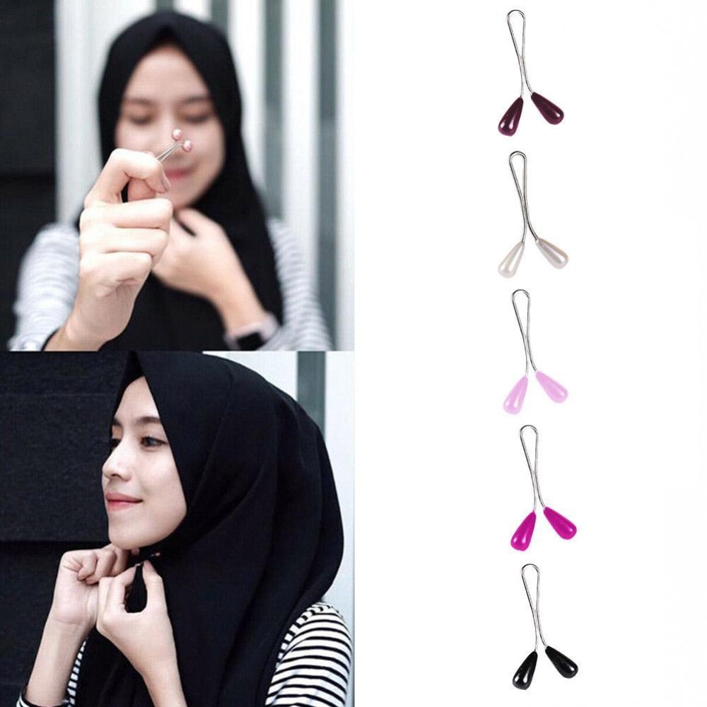 Muslim scarf neck clip