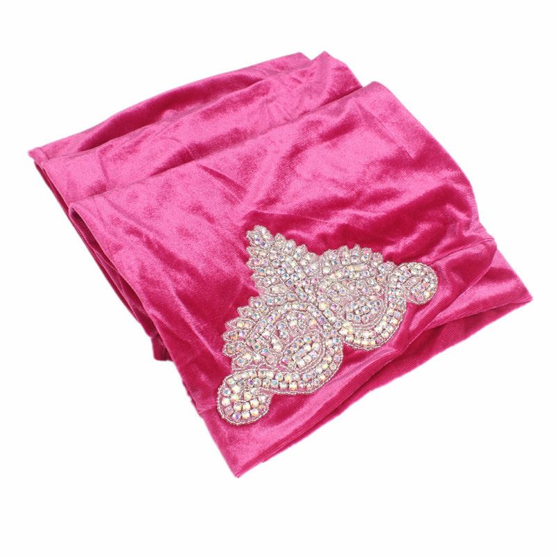 Muslim flame velvet turban hat