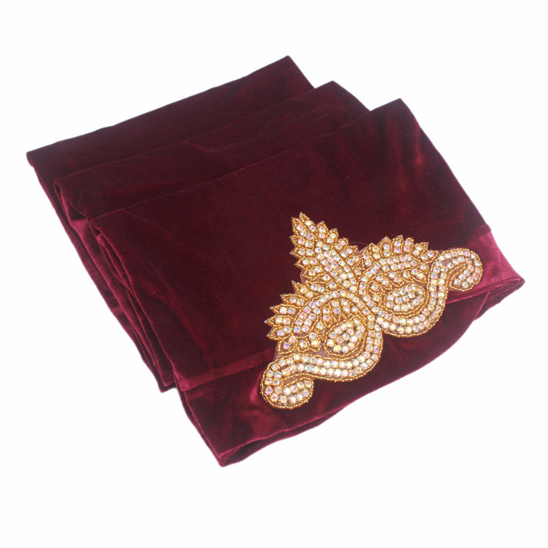 Muslim flame velvet turban hat