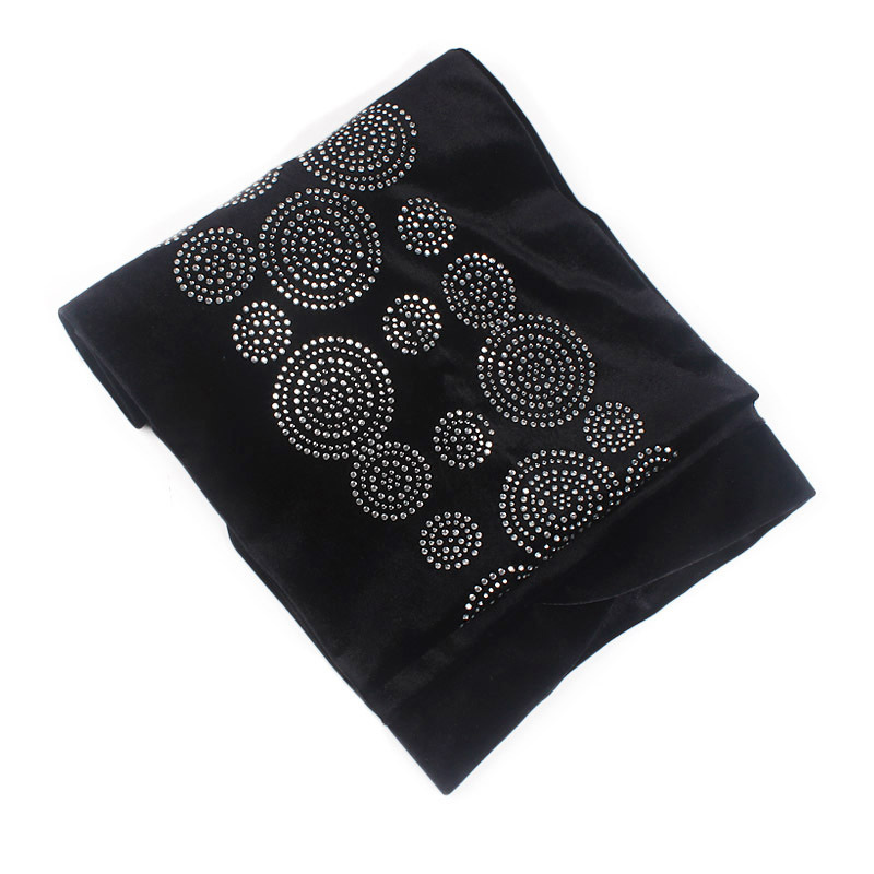 Hot Rhinestone Muslim Scarf Hat