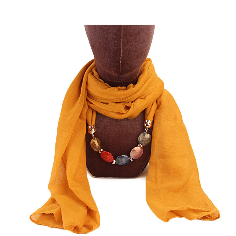 Muslim agate drill head scarf