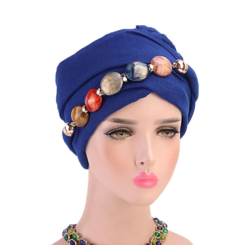 Muslim agate drill head scarf