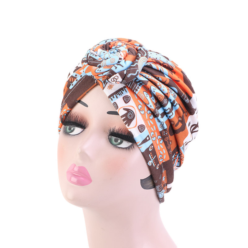 Muslim whirlpool knot turban hat