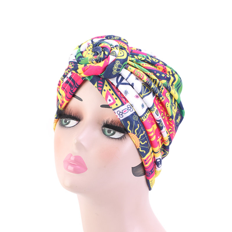 Muslim whirlpool knot turban hat