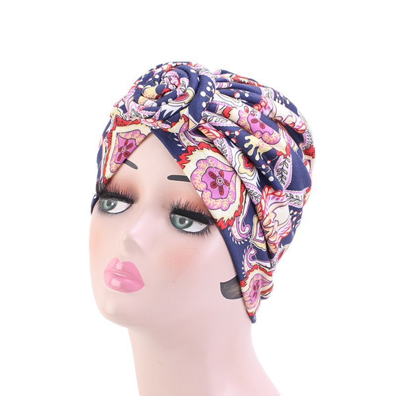 Muslim whirlpool knot turban hat