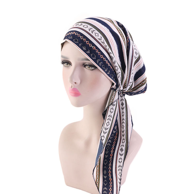 Cotton turban hat for women