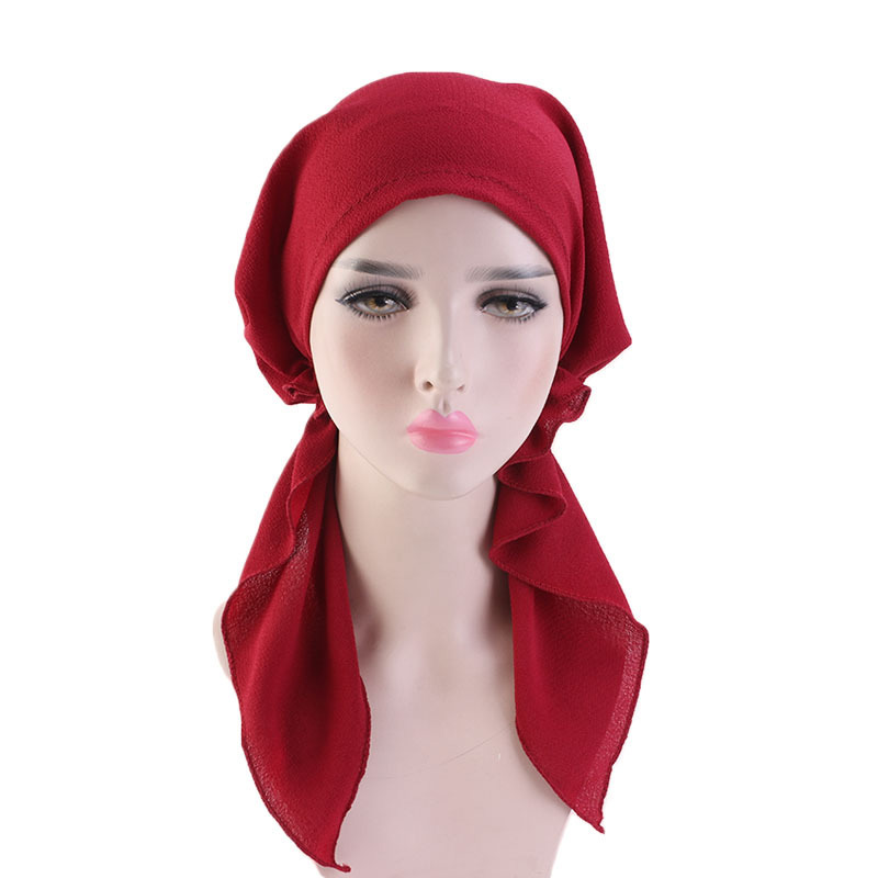 Cotton turban hat for women