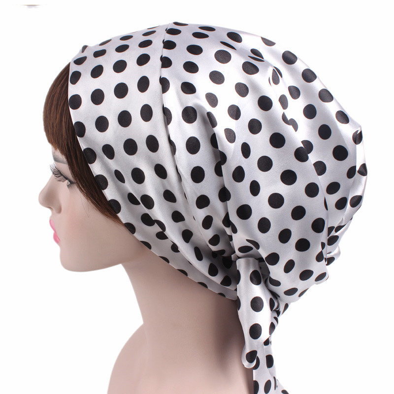 Ladies bow turban hat