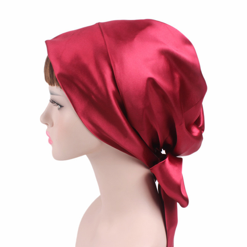 Ladies bow turban hat