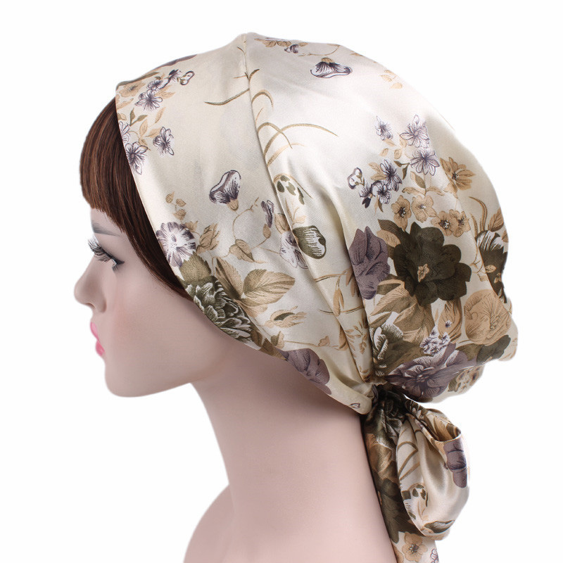 Ladies bow turban hat