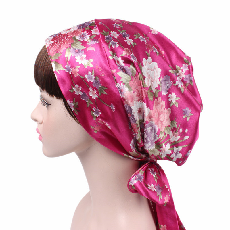 Ladies bow turban hat