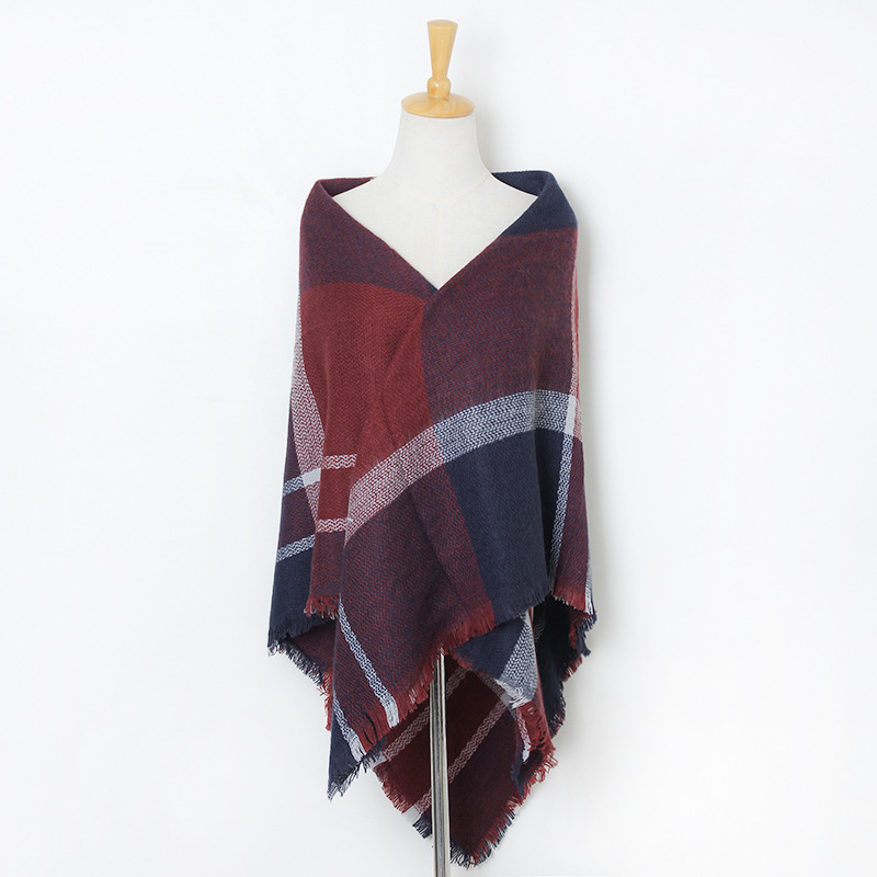 Ladies shawl cashmere square scarf