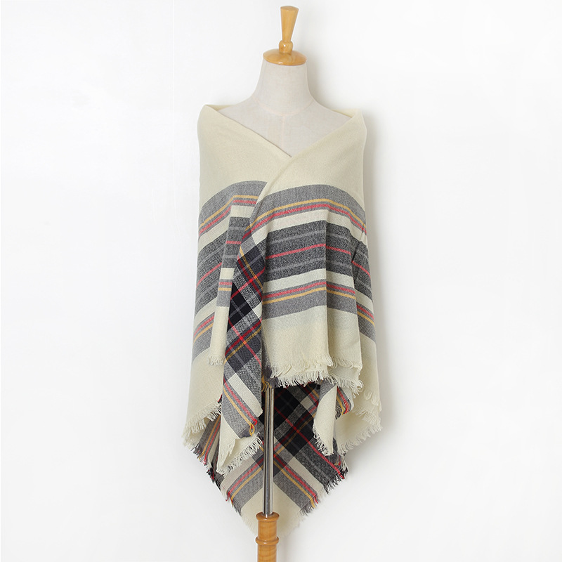 Ladies shawl cashmere square scarf