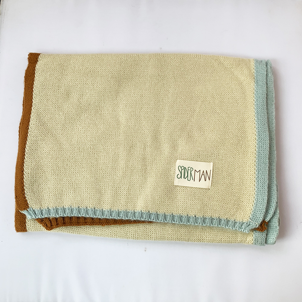 Winter thick warm woolen scarf