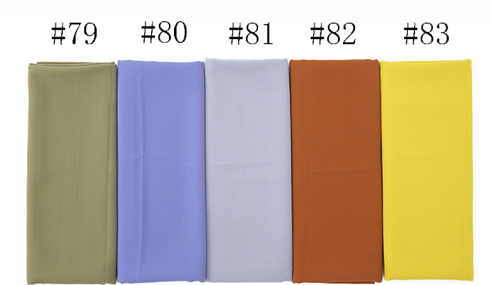 Monochrome Pearl Chiffon Lady Scarf