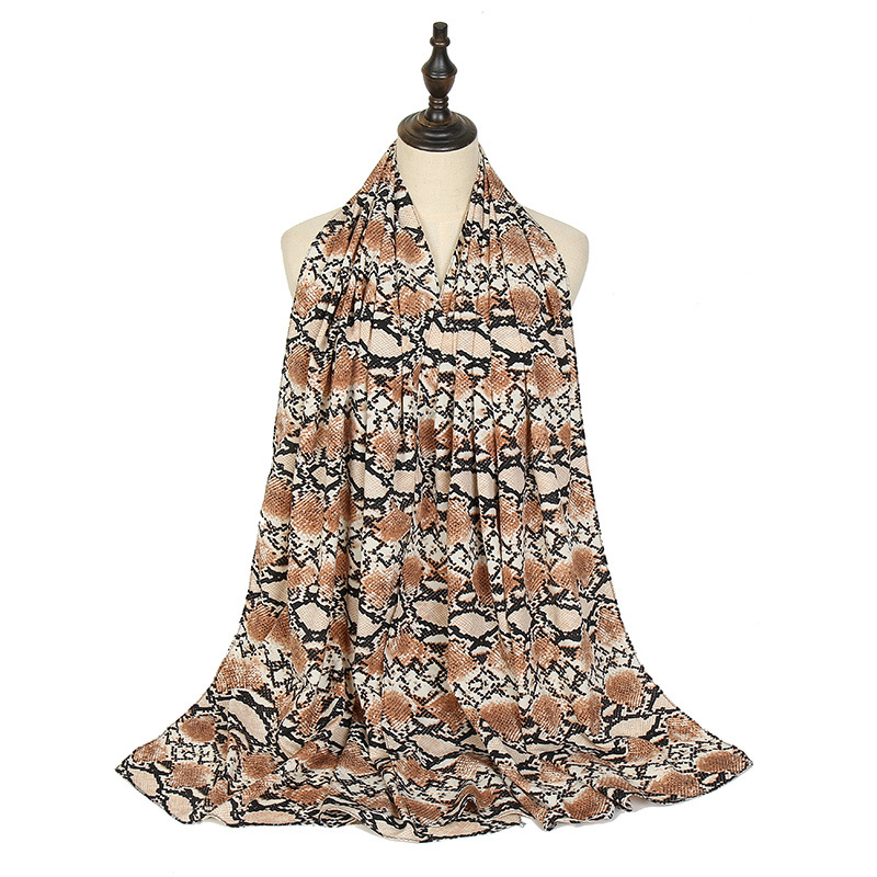 Printed Pearl Chiffon Scarf Wholesale