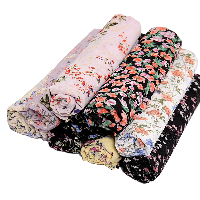 Pearl Chiffon Printed Ladies Long Scarf