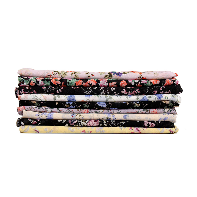 Pearl Chiffon Printed Ladies Long Scarf