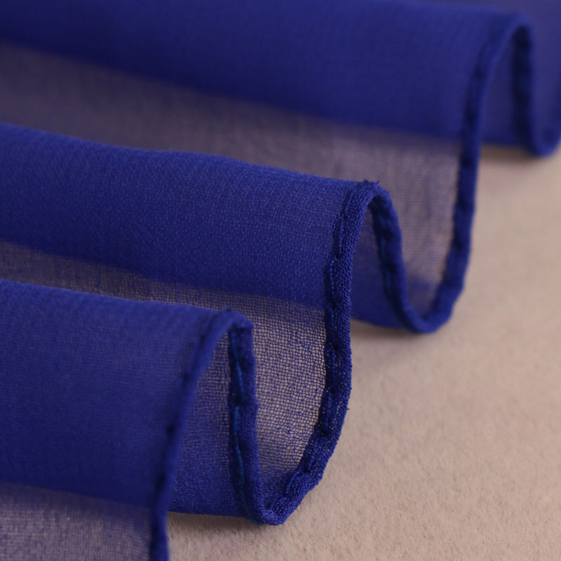 Muslim bronzing pearl chiffon headscarf
