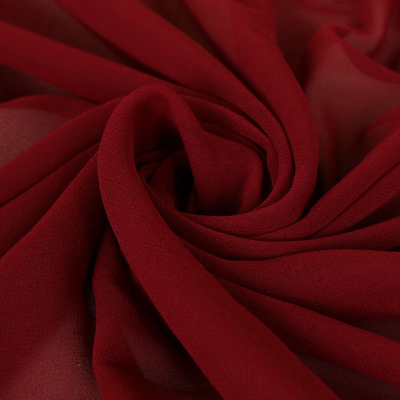 Muslim bronzing pearl chiffon headscarf