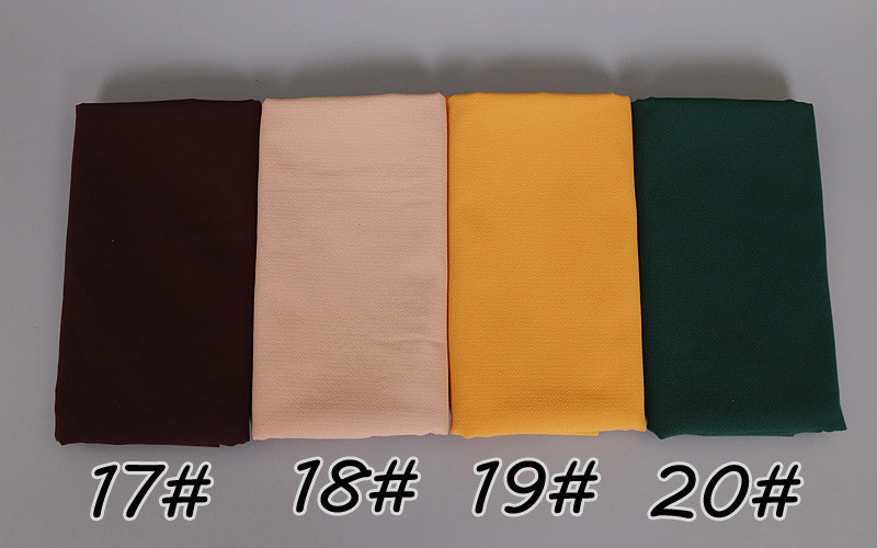 Muslim monochrome thickened turban wholesale