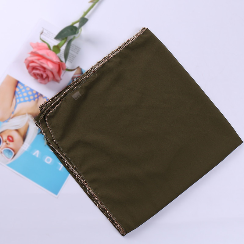 Chain overhang square scarf wholesale