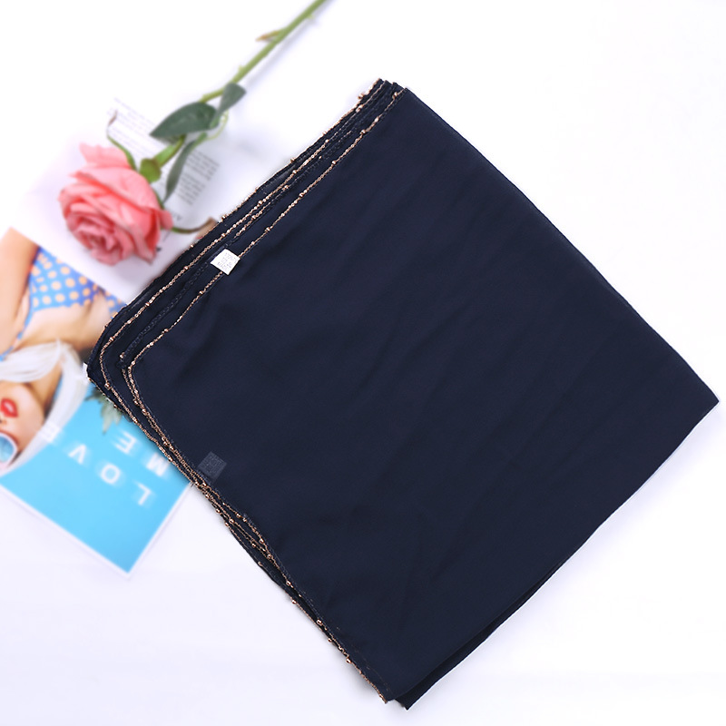 Chain overhang square scarf wholesale