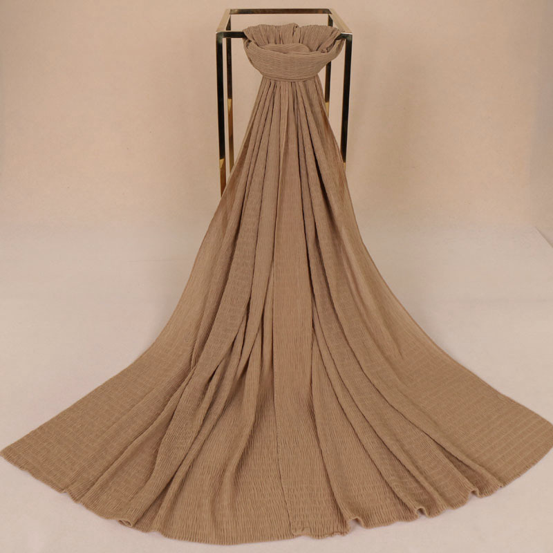Pure color pearl chiffon scarf wholesale