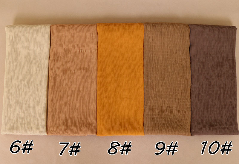 Pure color pearl chiffon scarf wholesale