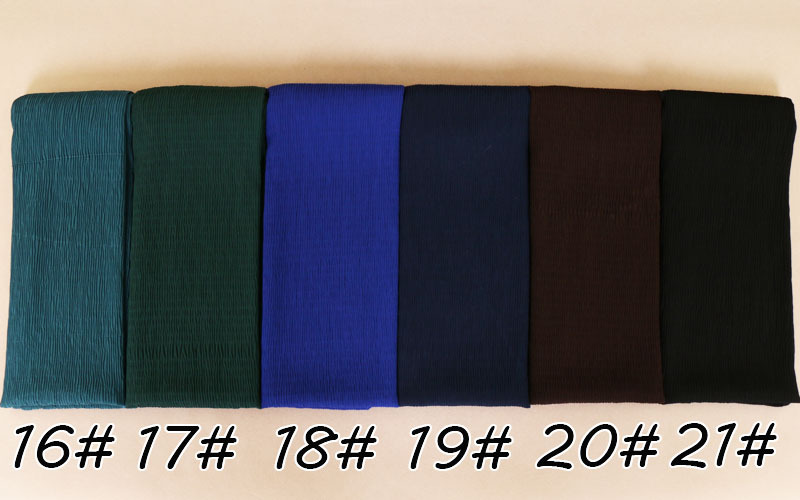 Pure color pearl chiffon scarf wholesale