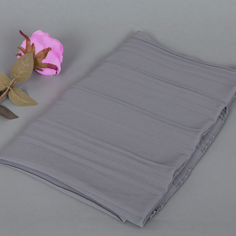 Muslim Pearl Chiffon Turban Scarf